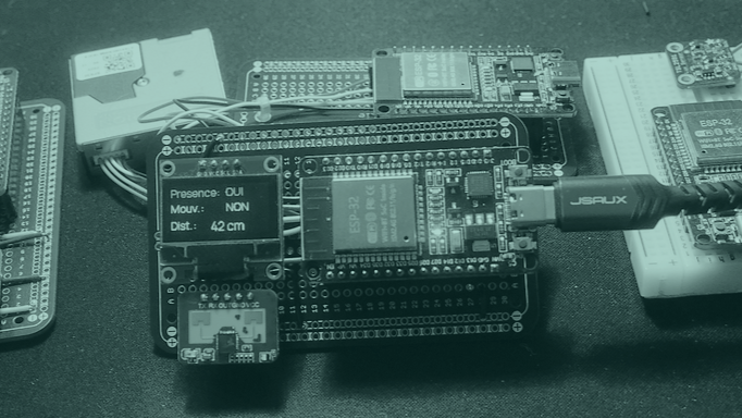Montage ESP32 avec écran OLED